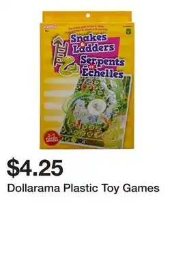 Dollarama Dollarama Plastic Toy Games offer