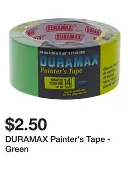Dollarama DURAMAX Painter's Tape - Green offer