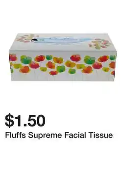 Dollarama Fluffs Supreme Facial Tissue offer
