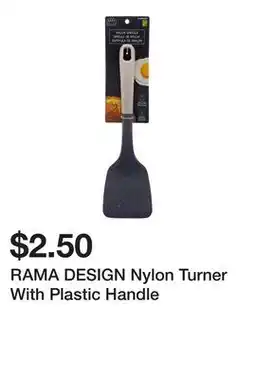 Dollarama RAMA DESIGN Nylon Turner With Plastic Handle offer