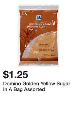 Dollarama Domino Golden Yellow Sugar In A Bag Assorted offer