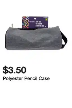Dollarama Polyester Pencil Case offer
