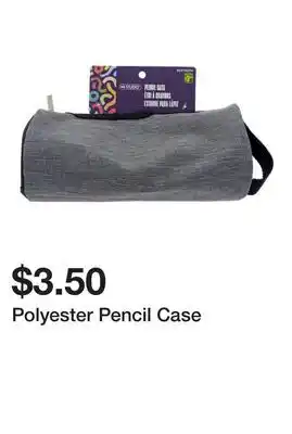 Dollarama Polyester Pencil Case offer