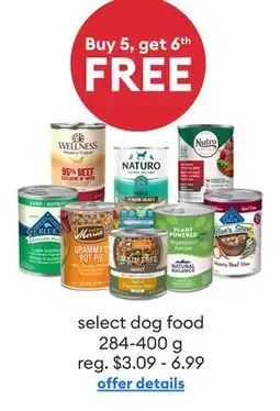 Petsmart select dog food offer
