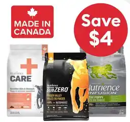 Petsmart Nutrience dog food offer