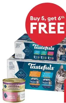 Petsmart Blue Tastefuls, Freedom & True Solutions cat food offer