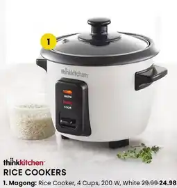 Stokes RICE COOKERS Magong Rice Cooker offer