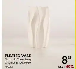 Stokes PLEATED VASE offer