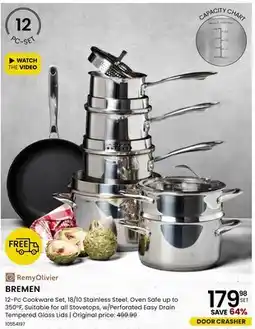 Stokes BREMEN 12-Pc Cookware Set offer