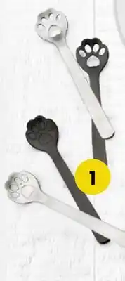 Stokes Paws Spoons Set, Set of 4 offer