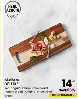 Stokes Charcuterie Deluxe Rectangular Board offer
