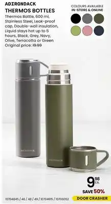 Stokes ADIRONDACK THERMOS BOTTLES offer