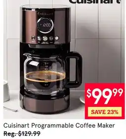 Kitchen Stuff Plus Cuisinart Programmable Coffee Maker offer