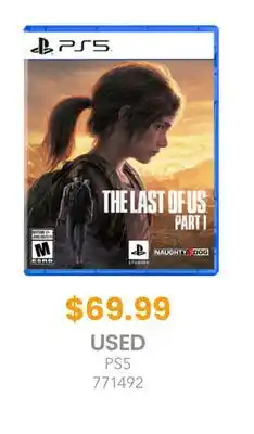 GameStop The Last of Us offer