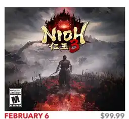 GameStop Nioh 3 offer