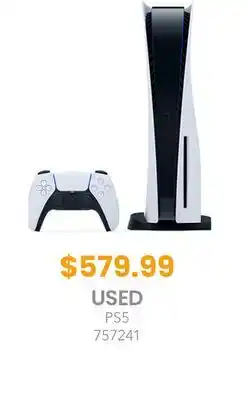 GameStop PS5 Console offer