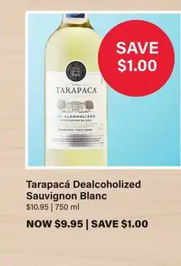 LCBO Tarapacá Dealcoholized Sauvignon Blanc offer