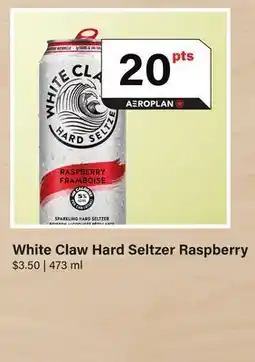 LCBO White Claw Hard Seltzer Raspberry offer