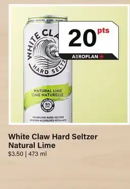 LCBO White Claw Hard Seltzer Natural Lime offer