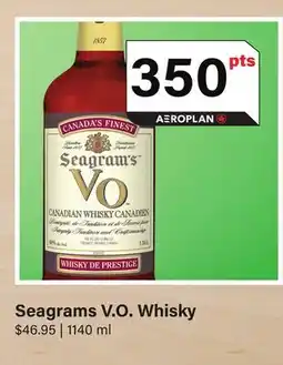LCBO Seagrams V.O. Whisky offer