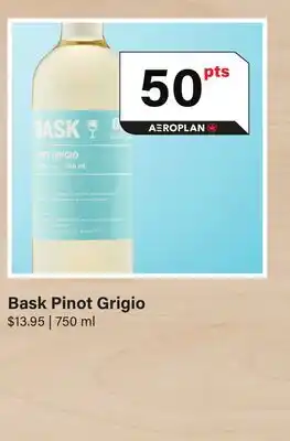 LCBO Bask Pinot Grigio offer