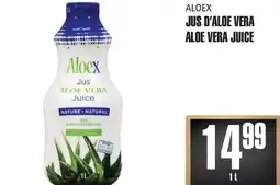 Marches Tau JUS D'ALOE VERA ALOEX offer