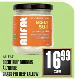 Marches Tau BOEUF SUIF NOURRIS ÀL'HERBE ALLFAT offer