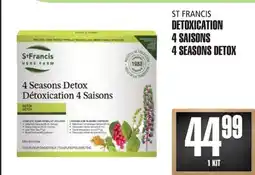 Marches Tau ST FRANCIS DETOXICATION 4 SAISONS offer