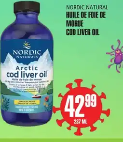 Marches Tau NORDIC NATURAL HUILE DE FOIE DE MORUE offer