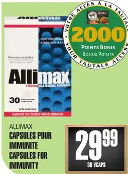 Marches Tau ALLIMAX CAPSULES POUR IMMUNITE offer