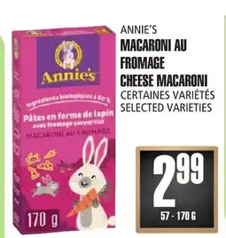 Marches Tau ANNIE'S MACARONI AU FROMAGE offer