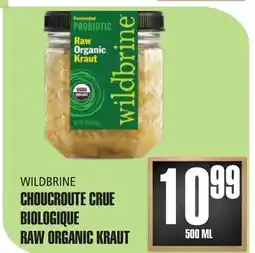 Marches Tau CHOUCROUTE CRUE BIOLOGIQUE WILDBRINE offer