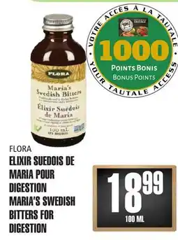 Marches Tau FLORA ELIXIR SUEDOIS DE MARIA POUR DIGESTION offer