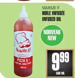 Marches Tau SQUEEZE IT HUILE INFUSÉE offer