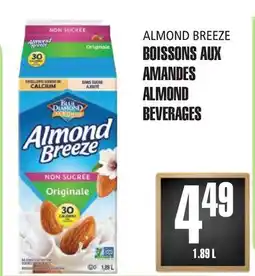 Marches Tau BOISSONS AUX AMANDES ALMOND BREEZE offer