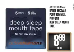 Marches Tau BANDE BUCCALE POUR SOMMEIL PROFOND ACTIVE HUMAN offer