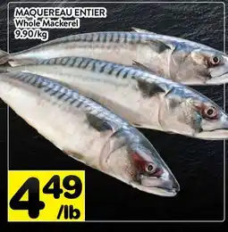 Supermarché PA MAQUEREAU ENTIER | Whole Mackerel offer