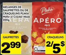 Supermarché PA MÉLANGES DE GAUFRETTES OU DE CRAQUELINS PLAKA | Wafer or Cracker Mixes offer