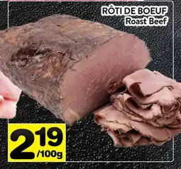 Supermarché PA RÔTI DE BOEUF | Roast Beef offer