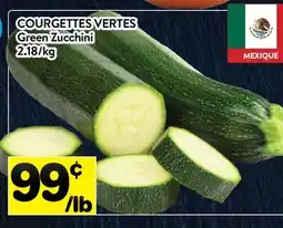 Supermarché PA COURGETTES VERTES | Green Zucchini offer