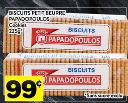 Supermarché PA BISCUITS PETIT BEURRE PAPADOPOULOS | Cookies offer