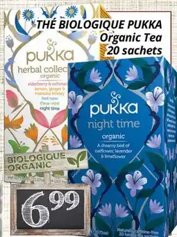 Supermarché PA THÉ BIOLOGIQUE PUKKA | Organic Tea offer