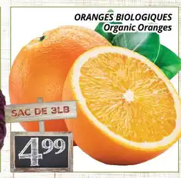 Supermarché PA ORANGES BIOLOGIQUES offer