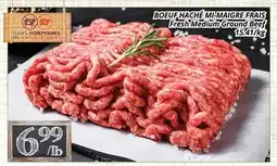 Supermarché PA BOEUF HACHÉ MI-MAIGRE FRAIS | Fresh Medium Ground Beef offer
