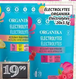 Supermarché PA ÉLECTROLYTES ORGANIKA | Electrolytes offer