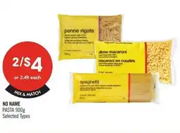 Shoppers Drug Mart No name pasta offer