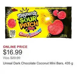 Costco Unreal Dark Chocolate Coconut Mini Bars offer