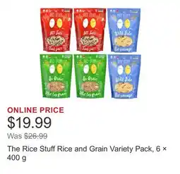 Costco The Rice Stuff Rice and Grain Variety Pack, 6 × offer