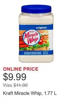 Costco Kraft Miracle Whip offer