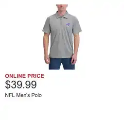 Costco NFL Men's Polo offer